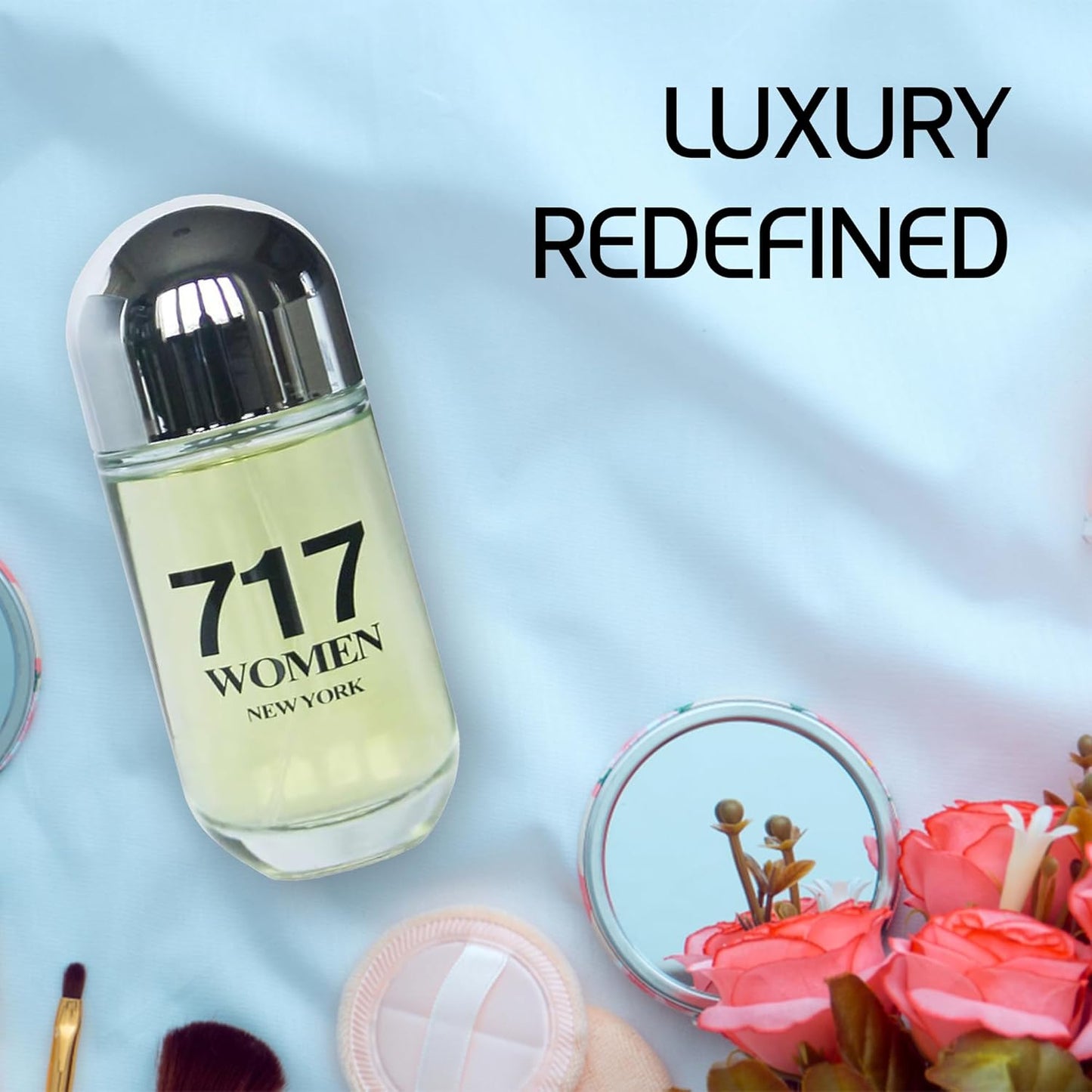 Women Perfume 717 Women Set Eau de Parfume Spray Long Lasting Fresh Eau de Toliette for Women 3.4 Fl Oz Each Dily Used