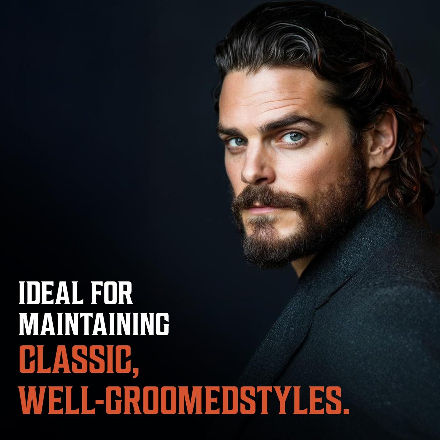 Viking Revolution Hair Tonic Men (12.7oz) - Hair Spray for Men with Sandalwood Scent - Texture Spray with Rosemary, Argan Oil, and Witch Hazel - Light Hold and Low Shine for Styling and Grooming