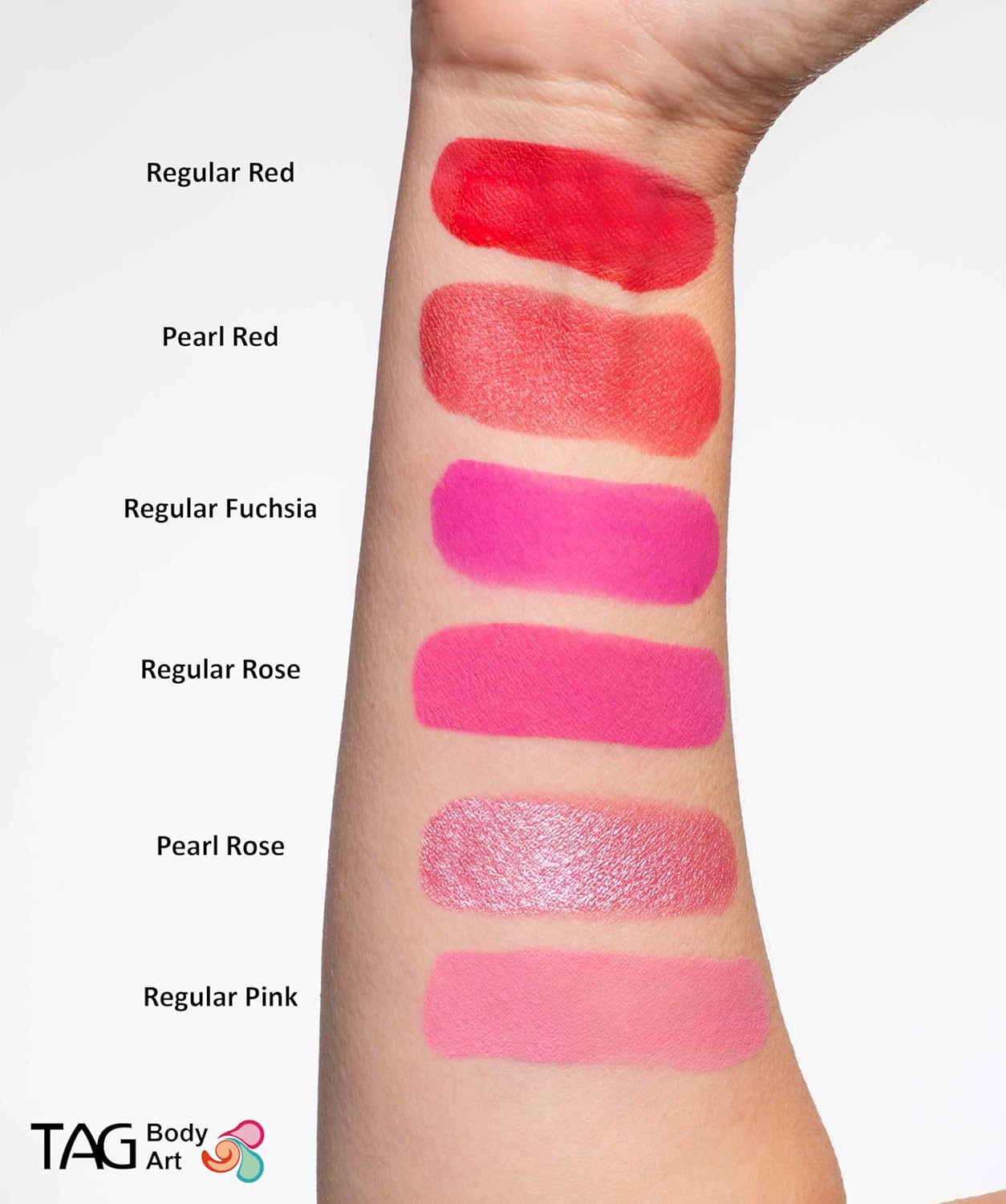 TAG Face and Body Paint - Regular Red 90gm