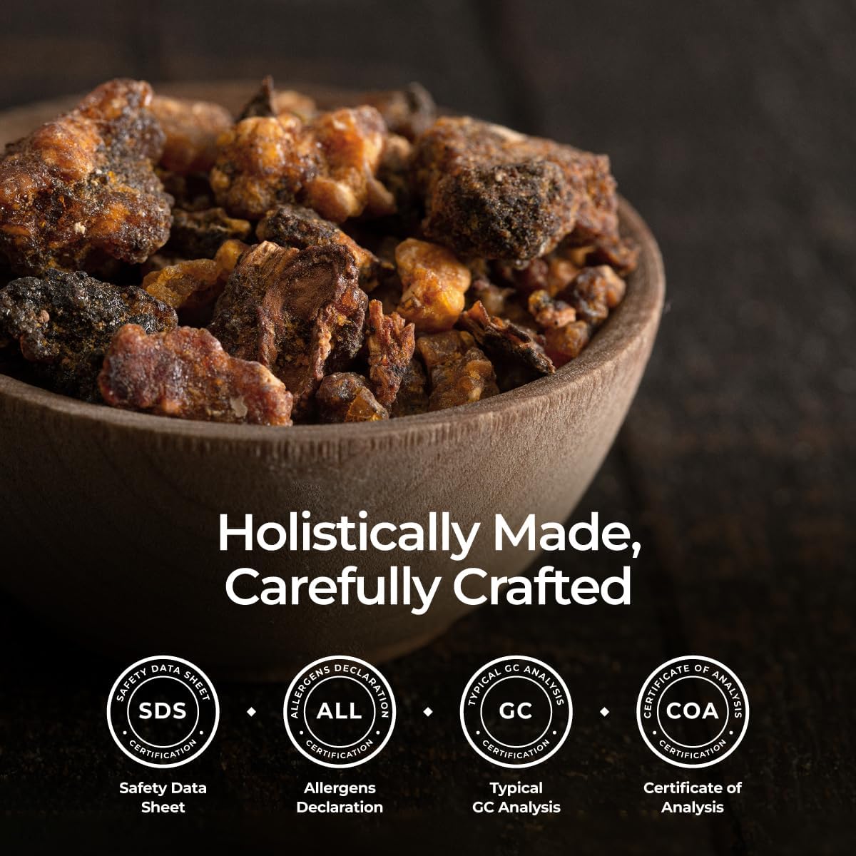 Gya Labs Organic Myrrh Essential Oil - 0.34 Fl Oz - for Skin, Hair, Diffuser, Aromatherapy, DIY Candle Making Scents