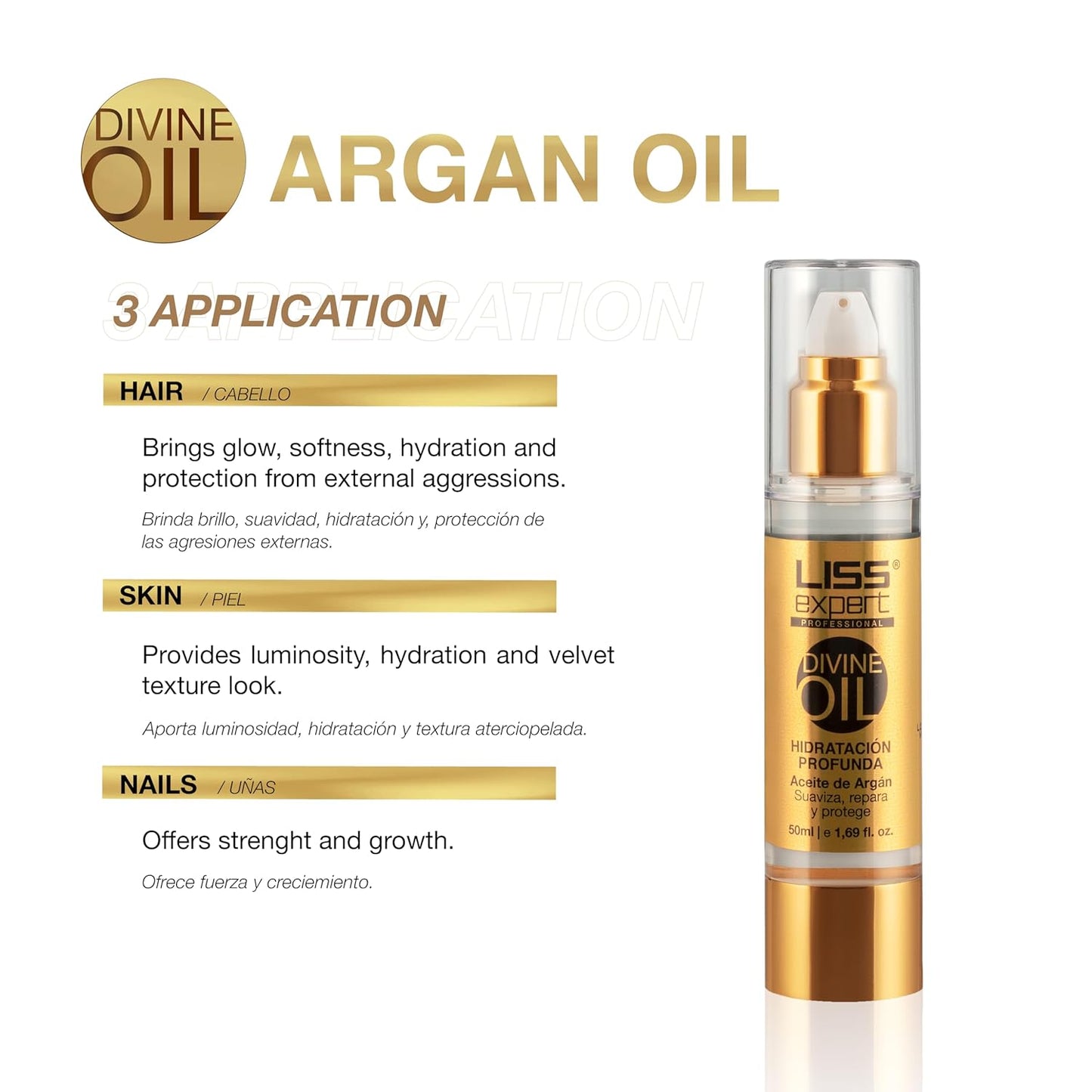 Liss Expert Stem Cells Smoothing Treatment 16 oz (LONG HAIR ) and Magic AI Mask, 8.45 oz Set Hyaluronic Acid, Collagen, Argan Oil, Keratin and Stem Cells plus our DIVINE OIL