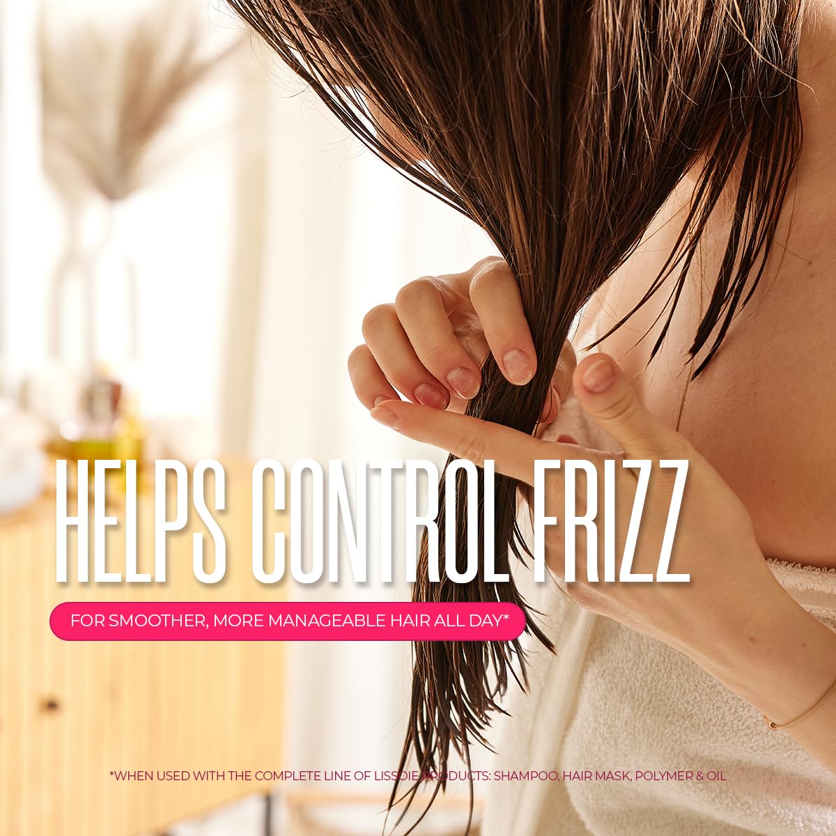 Weightless Shine Hair Serum Oil 1 fl oz – Squalane, Avocado & Argan – 48-Hr Hydration, Frizz Tamer, Heat + UV Shield up to 450 °F – Non-Greasy, Paraben & Cruelty-Free Pump Dispenser