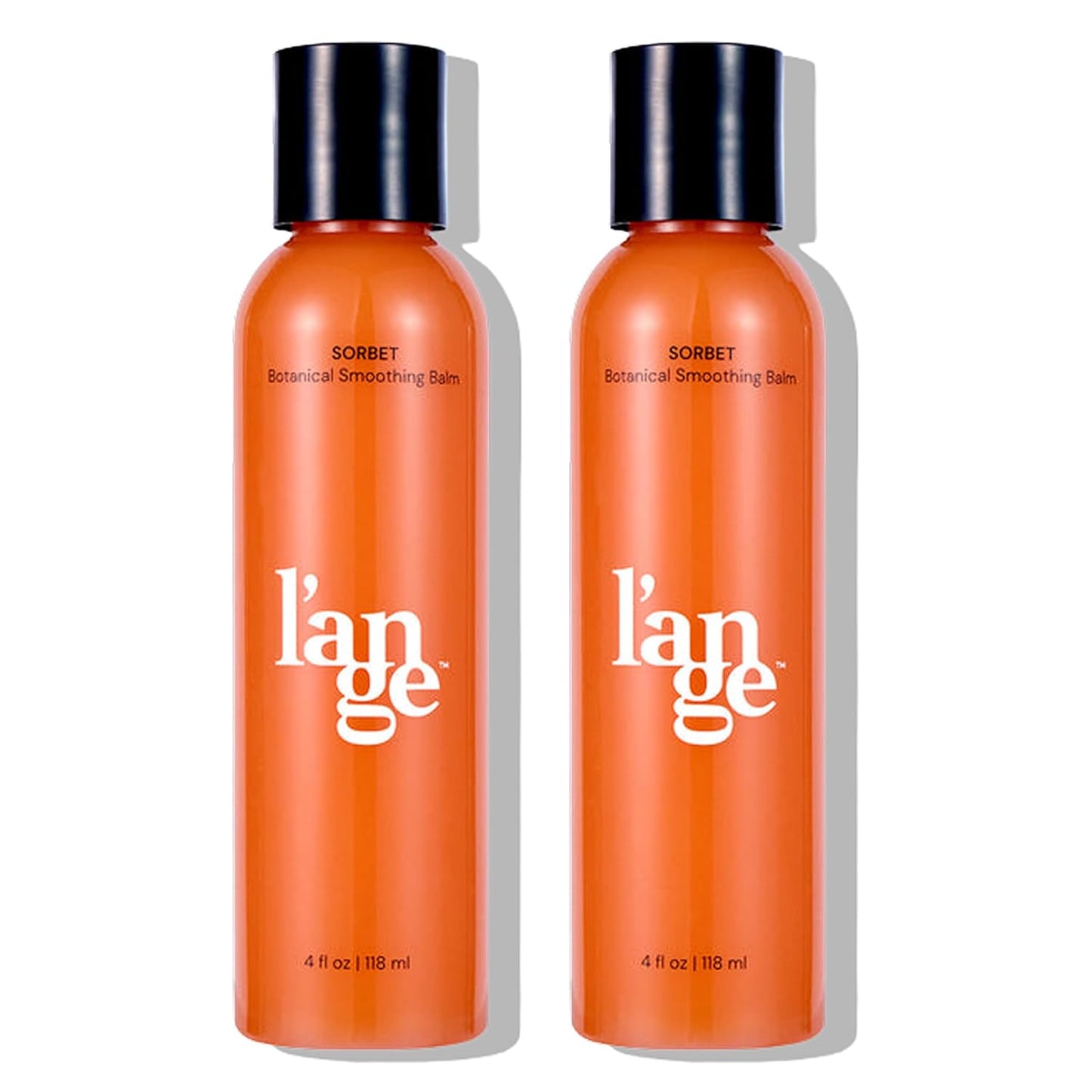 L'ANGE HAIR Sorbet Botanical Smoothing Balm | Biotin Leave-In Conditioner for Frizzy Hair & Curly Hair Styling | Best Anti-Frizz Hair Straightening Products | Extention Safe (2-Pack)