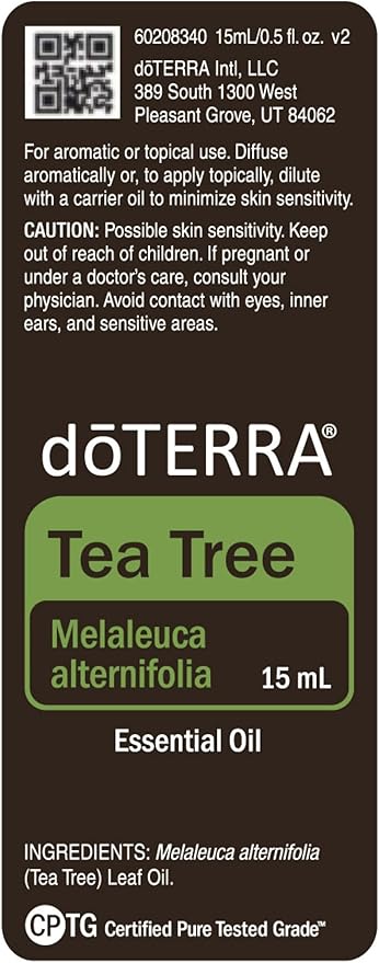 doTERRA Melaleuca (Tea Tree) Essential Oil - 15 mL