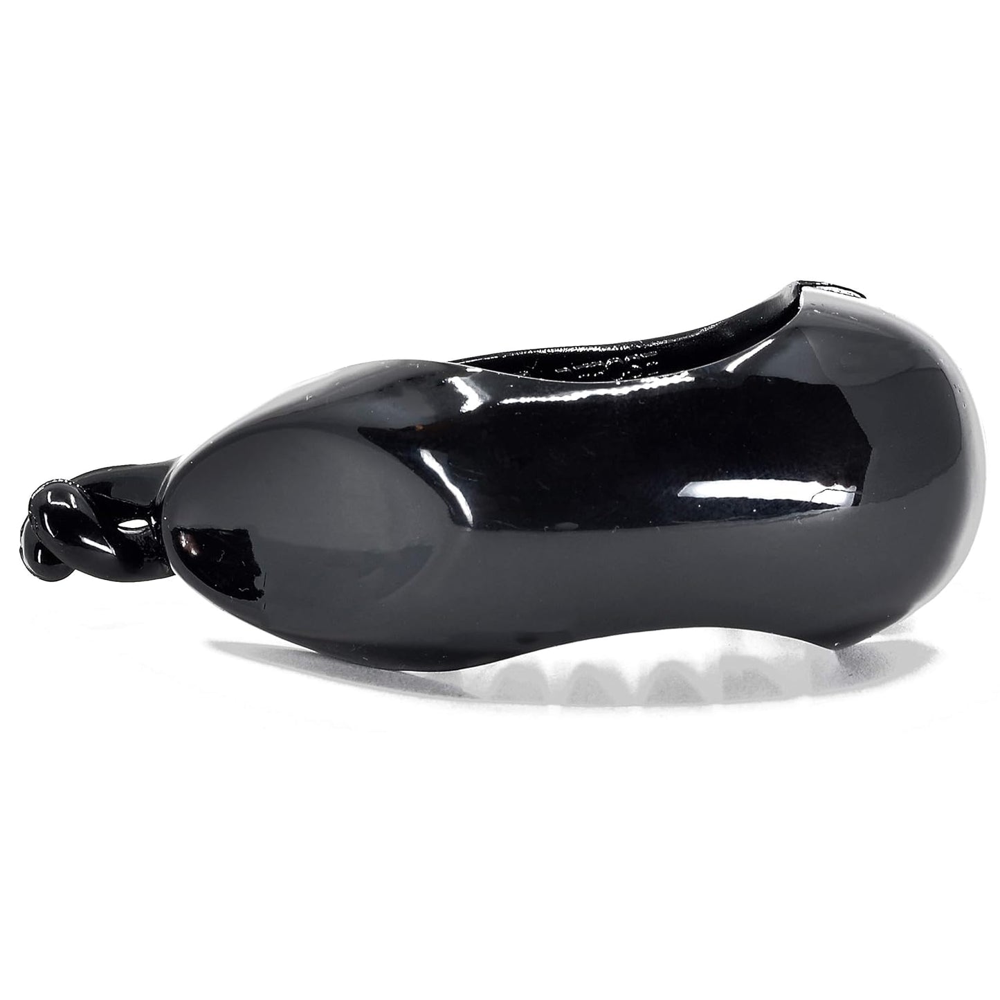 Camila Paris CP2302 2.75 Inch Small Hair Claw Clip for Women Black, Strong Hold Decorative Hair Clips Durable Styling Girls Hair Accessories. Ponytail For Women with Curly Thick Hair. Made in France