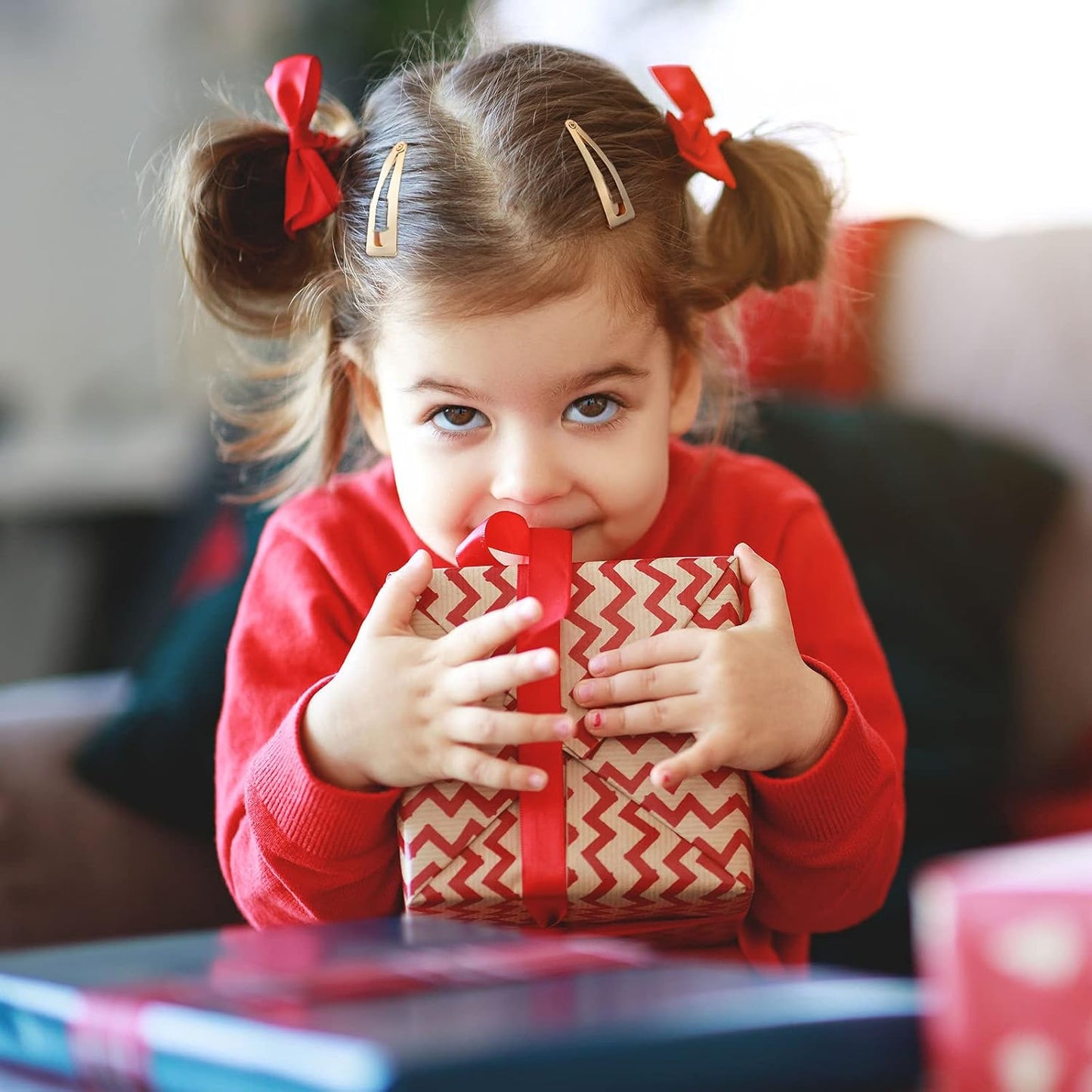 Chinco 24 Pcs Double Grip Hair Clips Metal Snap Clips Women Barrettes for Hair Making, Salon Supplies(Kc Gold,2 Inch)