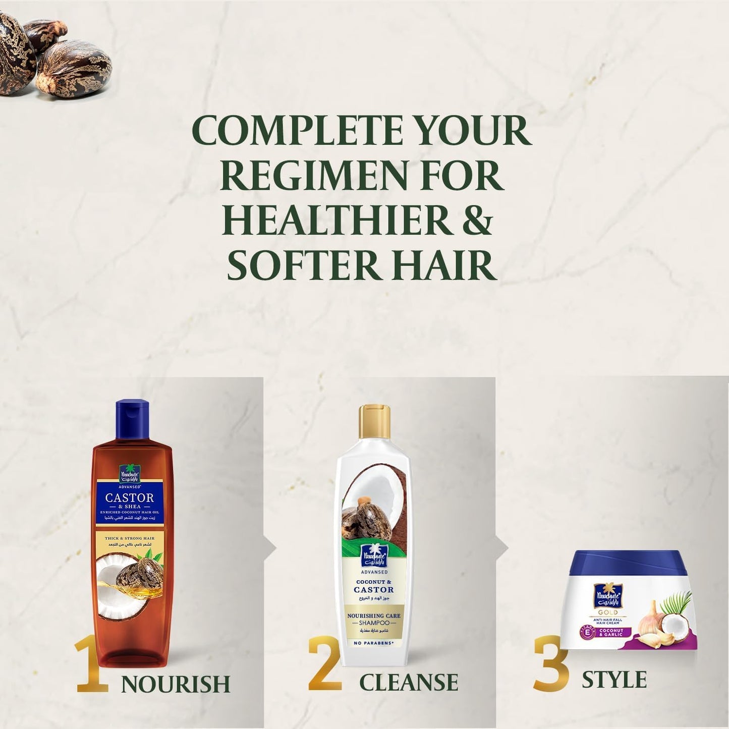 Parachute Advansed Shea Hair Oil| Moisturising Hair Oil |Nourishes Hair| For Frizz- Free, Soft & Shiny Hair| No Silicones & Parabens |6.7 fl.oz