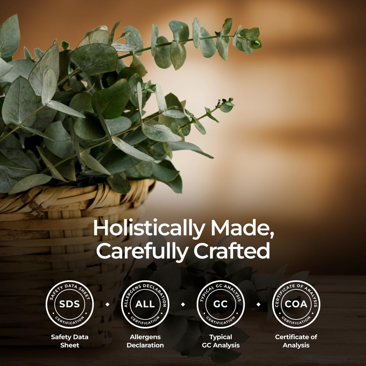 Gya Labs Organic Eucalyptus Essential Oil - 0.34 Fl Oz - for Skin, Hair, Diffuser, Aromatherapy, DIY Candle Making Scents