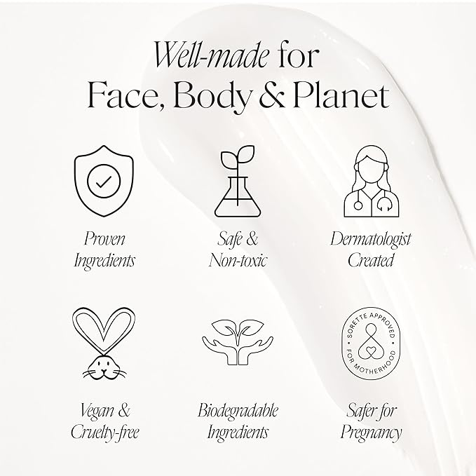 Doctor Rogers Night Repair Treatment. Restoring & Hydrating Anti-Aging Face Serum with Glycolic Acid, 1 Ounce (30 ml)