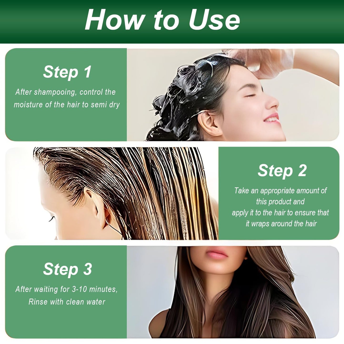 Hair Mask Deep Treatment Conditioner Collagen Protein Argan Oil Biotin Repair For Dry Damaged Frizzy Curly All Hair Types(16.9 Fl Oz/500ml) (keratin)