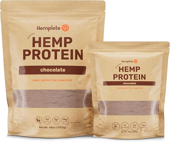 Hemp Vegan Protein Powder for Heart 9 Essential 10 ounces)