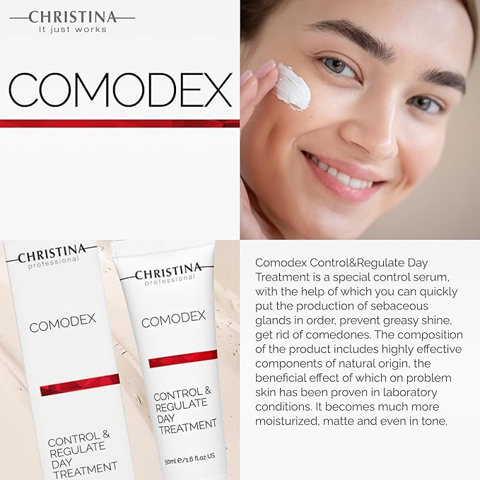 '-CHRISTINA- Comodex - Control & Regulate Day Treatment Serum For Oily And Combination Skin 50ml