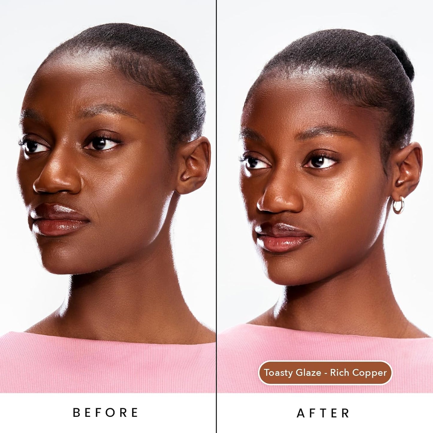 Sacheu Liquid Glow STAY-N Liquid Highlighter & Illuminator Makeup — 30ml Long Lasting Luminous Glow Lightweight Dewy Finish, Toasty Glaze