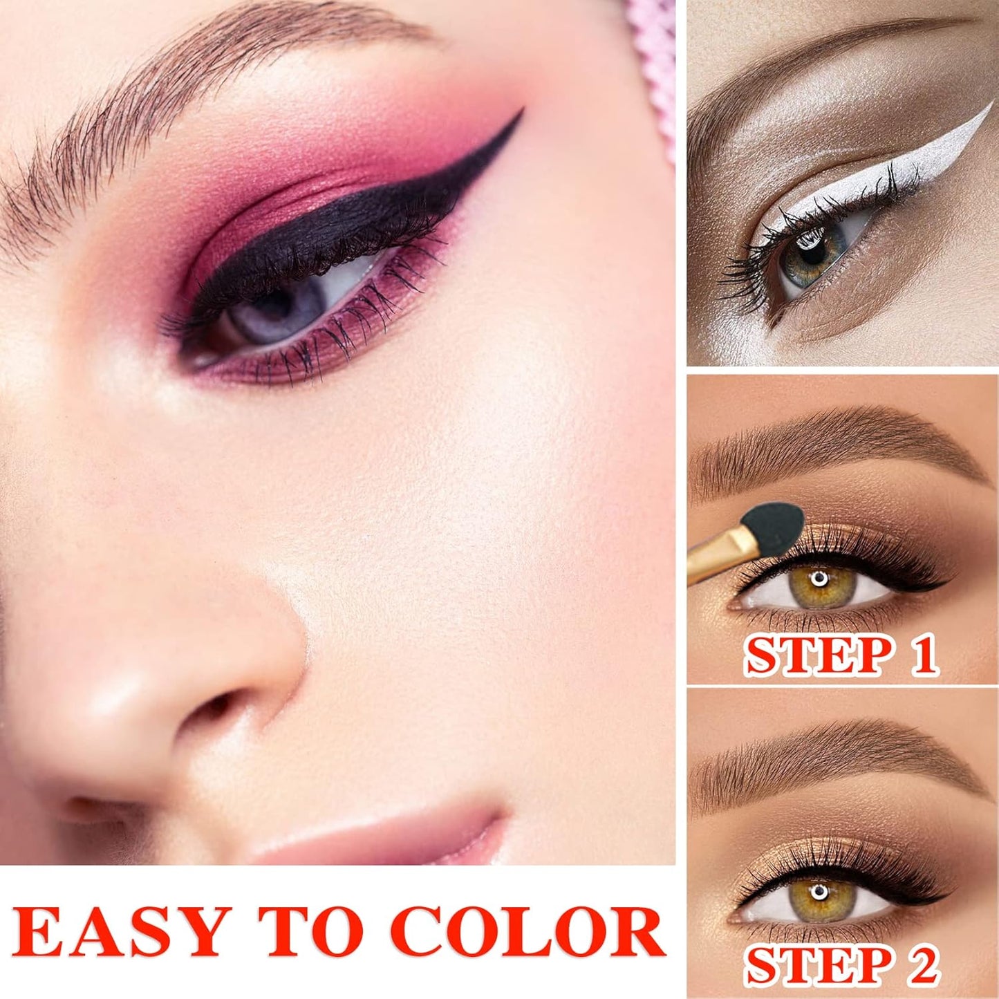 Matte 12 Colors Makeup Naked Eyeshadow Palette,Nude Matte Eyeshadow Palette,Natural Pigment Eye Shadow Pallete Set Long Lasting & Waterproof Smokey Eye Professional Beauty Makeup Kit