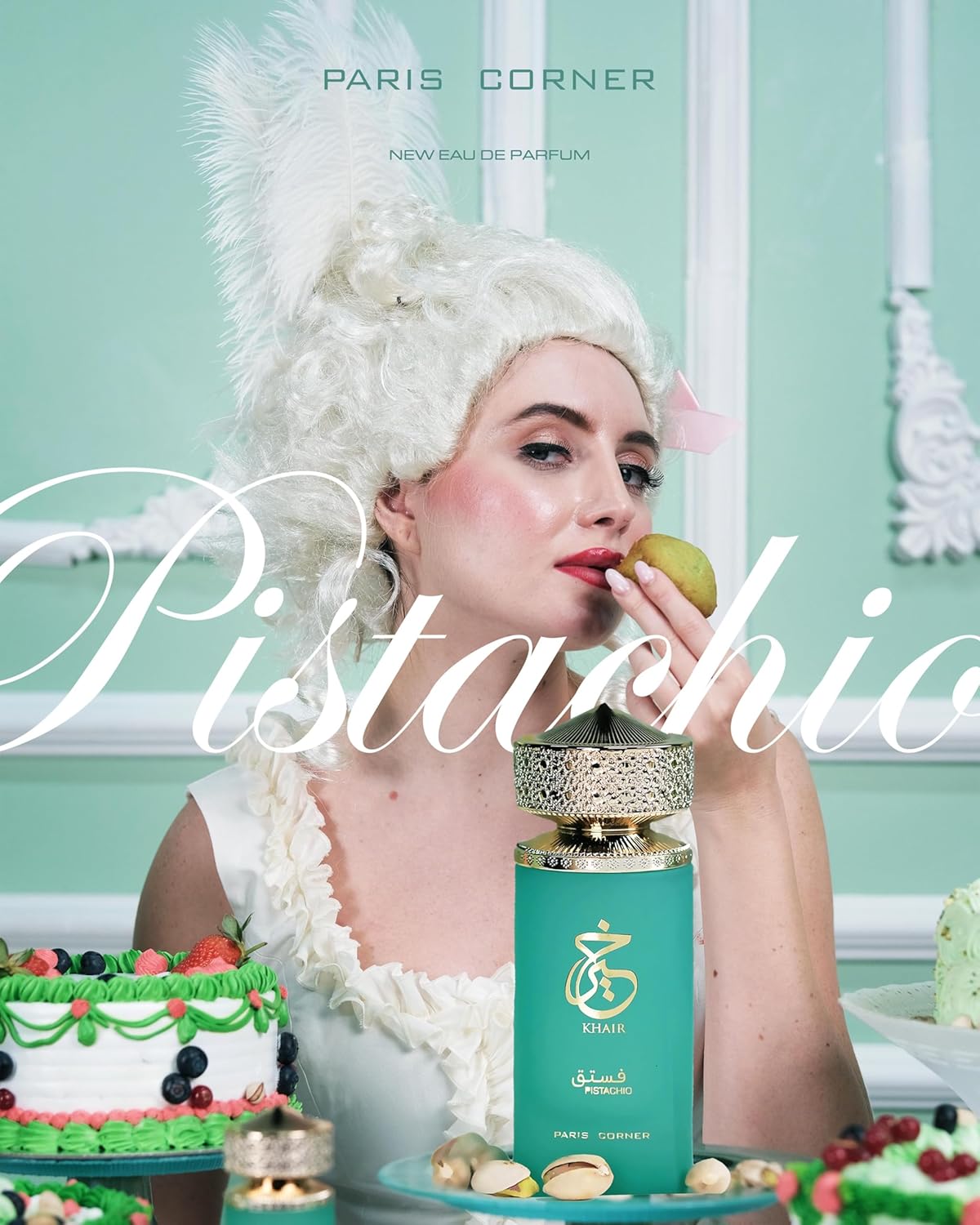Paris Corner Pistachio Khair Unisex Perfume 3.4 Fl Oz Edp for Men and Women