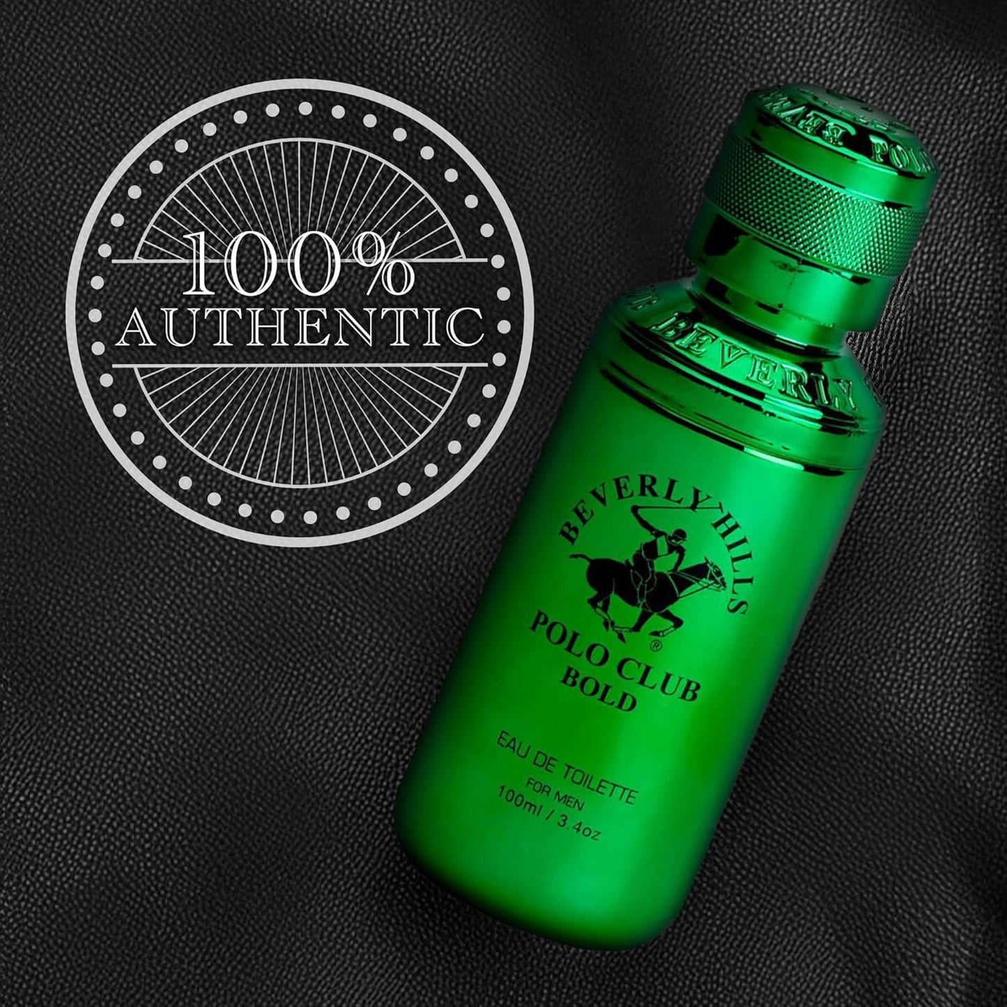 Beverly Hills Polo Club Bold Eau de Toilette Bonus Pack for Men | 3.4 Fl Oz Spray + 1.7 Oz & 0.5 Oz | Long-Lasting, Sophisticated Fresh Spicy Woody Fragrance | Signature Scent for Confidence