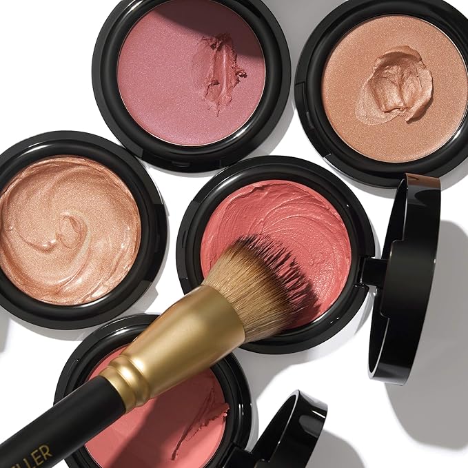 LAURA GELLER NEW YORK The Wonder Balm Starter Kit - The Wonder Balm & Brush - Rosy Refresh - Hydrating Weightless Beauty Balm for Face & Lips