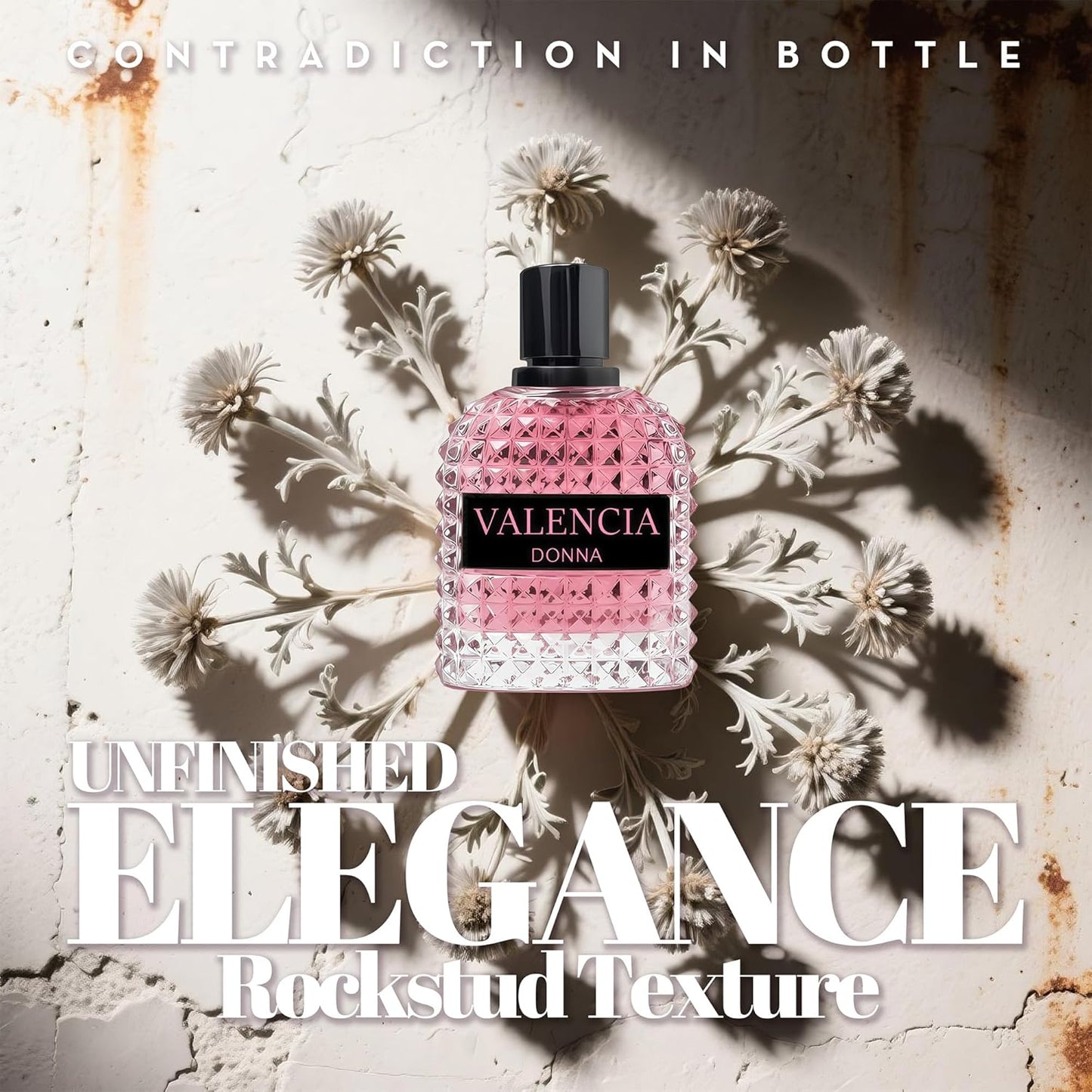 Valencia Donna Women's Perfume, Noteds with Amber Floral Jasmine, Bourbon Vanilla & Woods Oriental Fragrance Gift for Women, Eau De Parfum Spray with Elegant 100ml Bottle