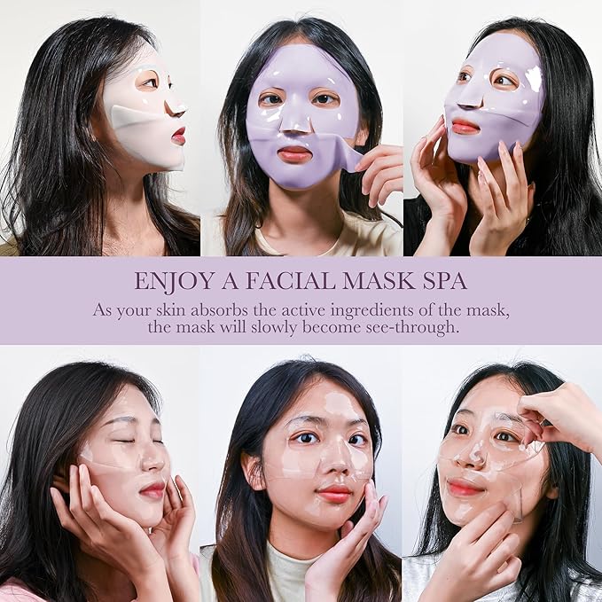 30pcs Under Eye Patches for Puffy Eyes and Dark Circles+6PCS Collagen Face Mask Overnight Bio-Collagen Real Deep Mask+Lip Mask & Lip Scrubber Exfoliator Lip Sleeping Mask Overnight