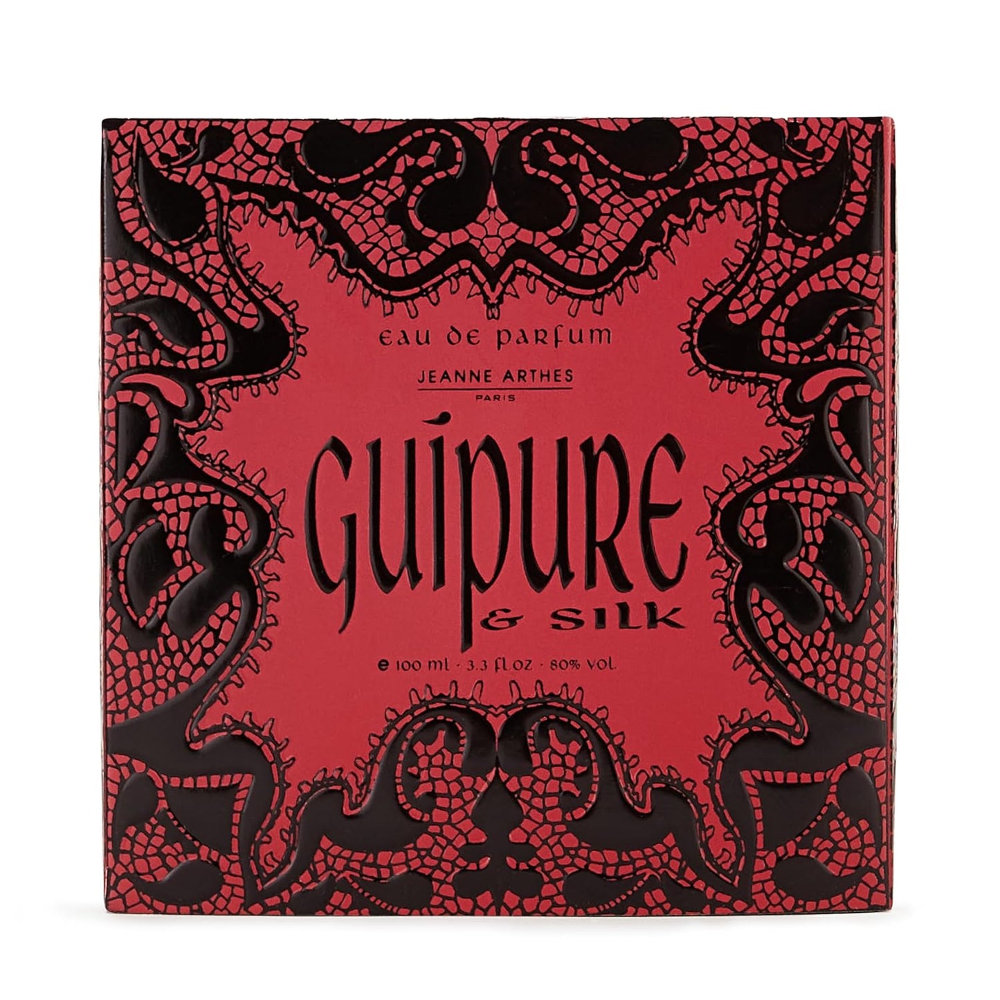 Jeanne Arthes - Guipure & Silk Eau De Parfum - Spray Perfume for Women - Floral Scent - Notes of Sweet Almond, Licorice, Coconut - Made in France - 3.38 fl.oz