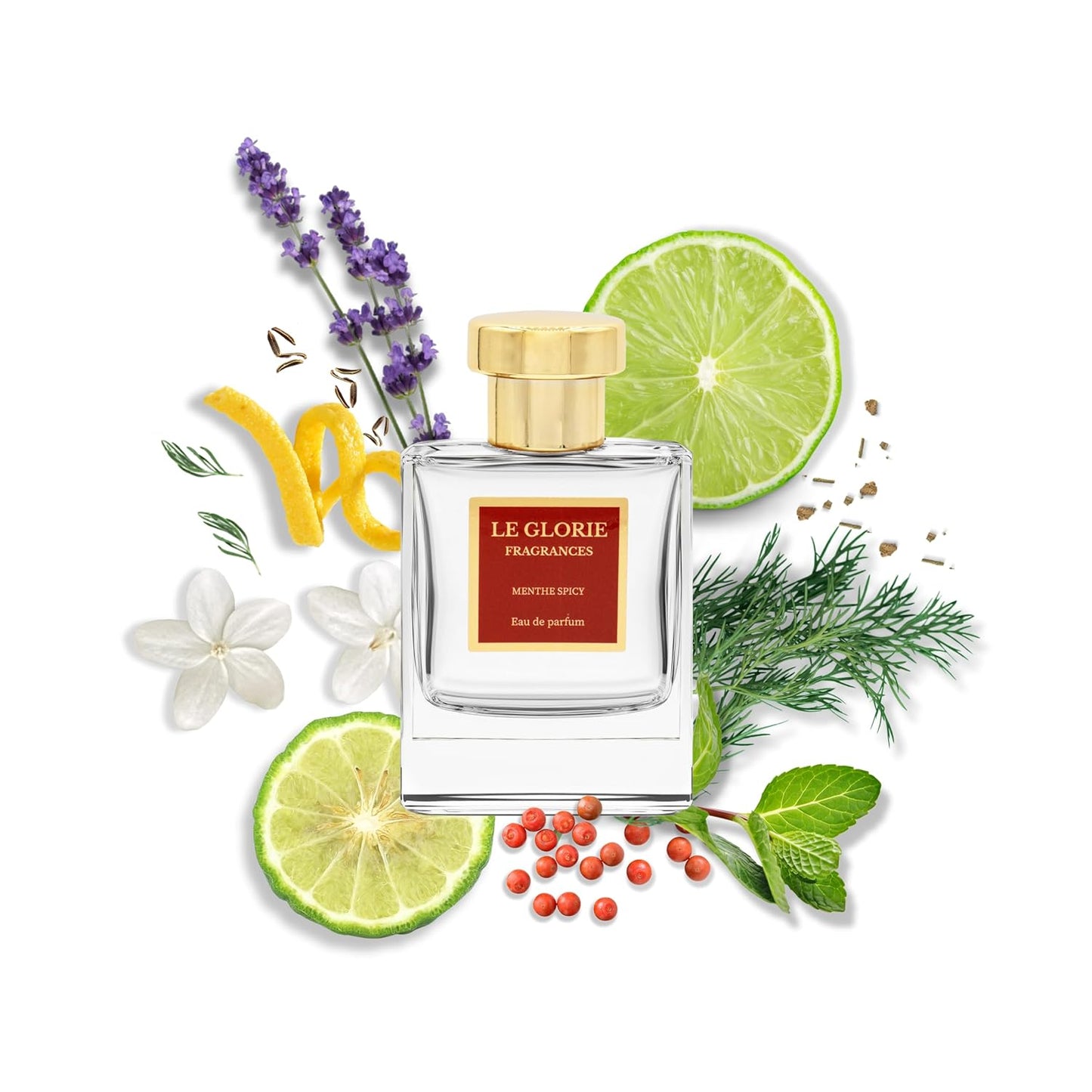 Inspired by Creed's Viking, Menthe Spicy EDP, Long Lasting 12-14 Hours Perfume Spray for Men, Women, All Skin Types, Cruelty Free - 1.7oz 50ml