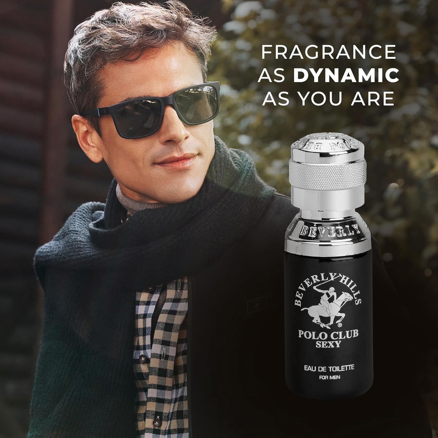 Beverly Hills Polo Club BHPC Men's Eau De Toilette Bonus Pack | Sexy Scent | Long-Lasting Fragrance with Portable Pocket Spray