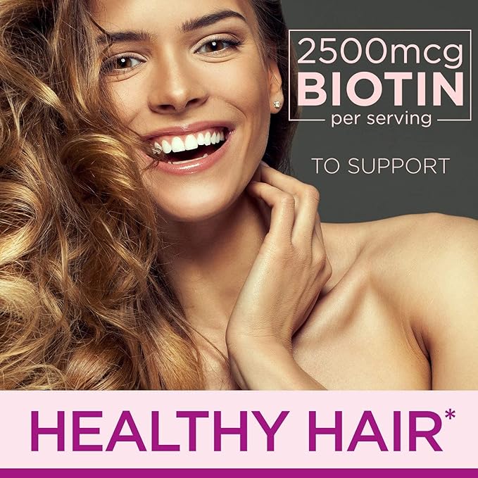 Nature's Bounty Hair, Skin & Nails Rapid Release Softgels, Argan-Infused Vitamin Supplement with Biotin and Hyaluronic Acid, Supports Hair, Skin, and Nail Health for Women, 150 Count (Pack of 8)