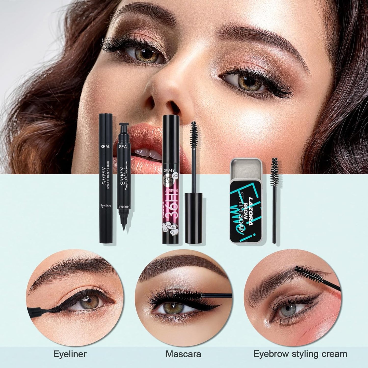 Makeup Kit for Teens for Makeup Set for Teenagers 14-16 Includes 20 Colors Eyeshadow Palette Makeup Kit for Girls 10-12 Eyeliner Stamp Gift Set