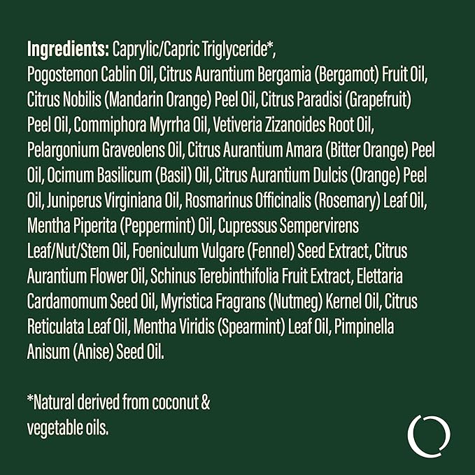 LIVEDROPS 24/7 Balanced Essential Oil Blend. Crafted in France Mandarin, Cardamon & Patchouli Pure & Natural Aromatherapy Skin Safe & Diffuser Compatible Clinically Tested