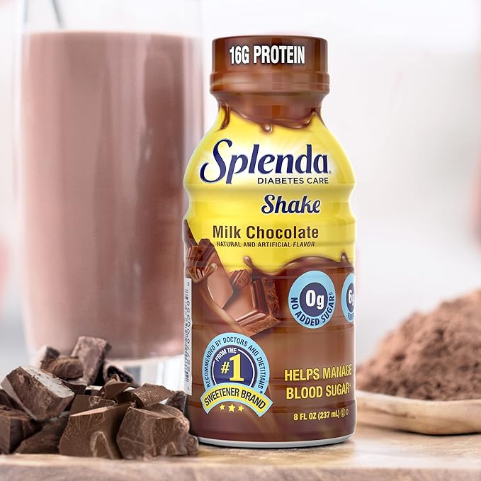 SPLENDA Diabetes Care Shakes 8 Fluid 12 Pack)