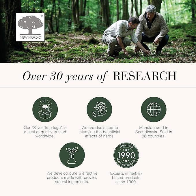 NEW NORDIC Hair Volume Gummies, 2500 mcg Biotin, Daily Hair Vitamins Supplement to Support Hair Skin & Nails, Vegan, 60 Count (Pack of 1)