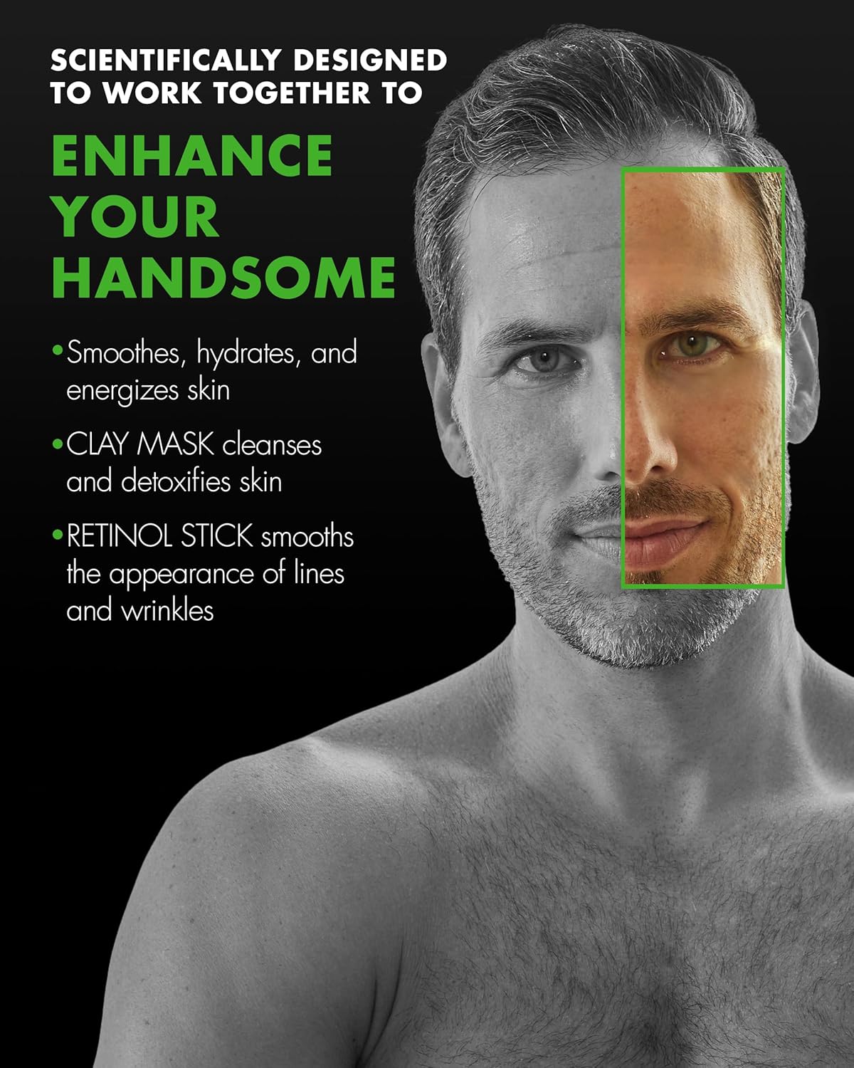 Tiege Hanley Men’s Skin Care Set 30 & 90 Days Routine (90 Day Routine - 6 Piece Set)