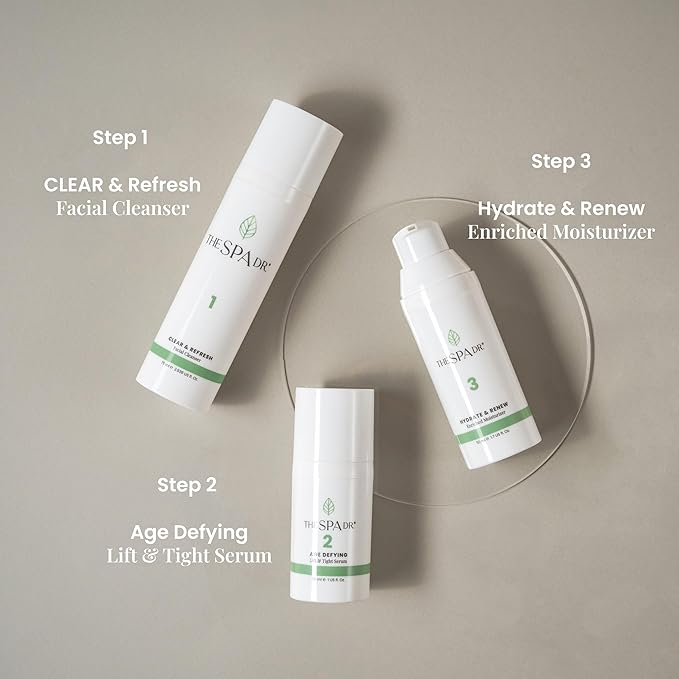 The Spa Dr. Skin Care - Antioxidant Serum - Anti Aging Skin Care - 30 Day Supply - Safe For All Skin Types - Perfectly pH Balanced - Organic Skin Care - Step 2 Nourish - 30 ML / 1 Fl. Oz.