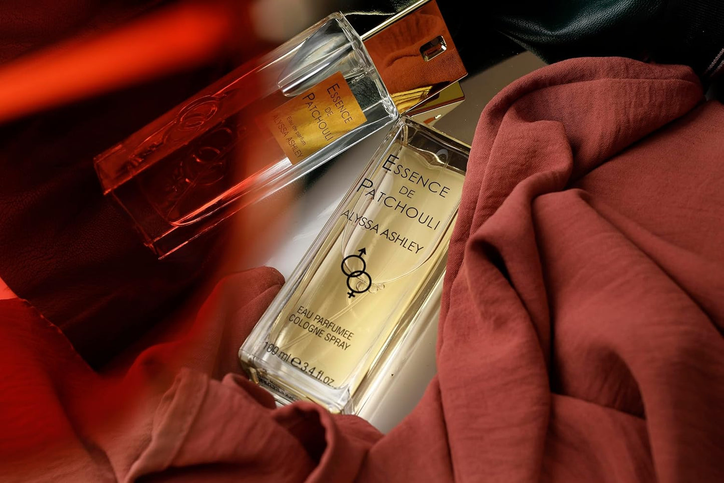 Alyssa Ashley Essence de Patchouli - Vanilla Perfume for Women and Men with Floral Notes - Elegant Womens Fragrance with Rose and Geranium - 3.4 oz