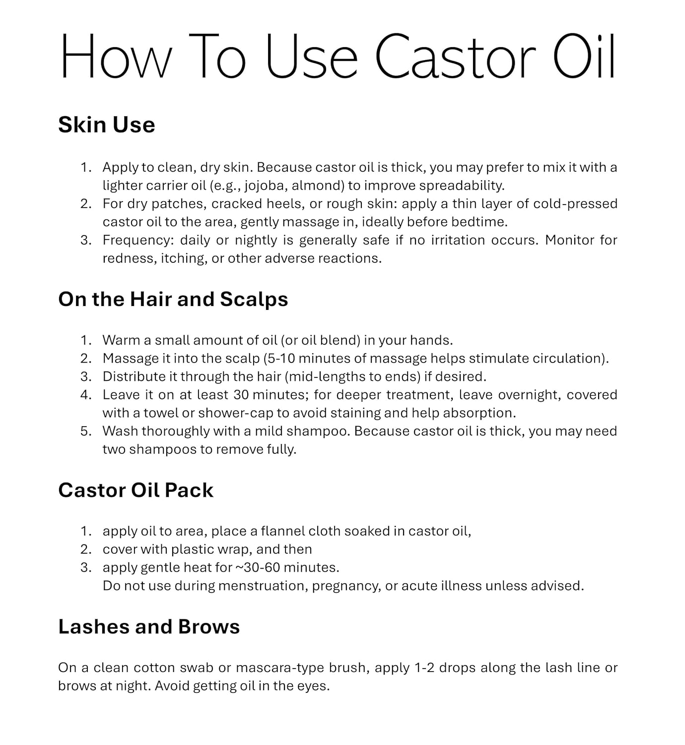 Essentially KateS Castor Oil 16 Fl Oz (Glass Bottle) - 100% Cold Pressed - USDA Organic Certified - Skin Care, Nail Care, Hair Care and Body Care