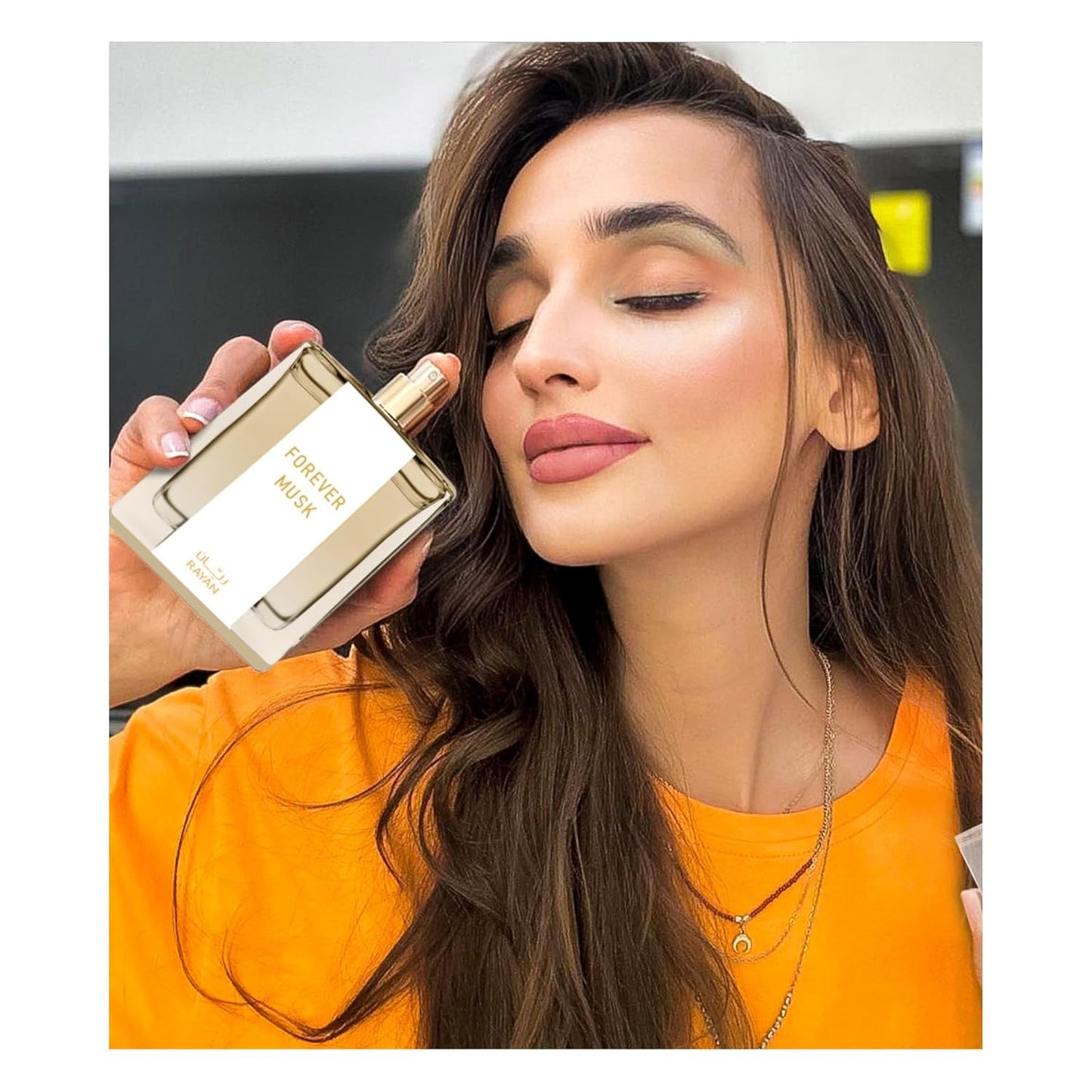 Forever Musk Perfume for Women - 100 mL (3.34 Fl oz) Arabian Fragrance, Long Lasting Eau de Parfum for Women with Notes of Vanilla, Amber, Orange Blossom, Bergamot & Plum - Ideal Gift for Her