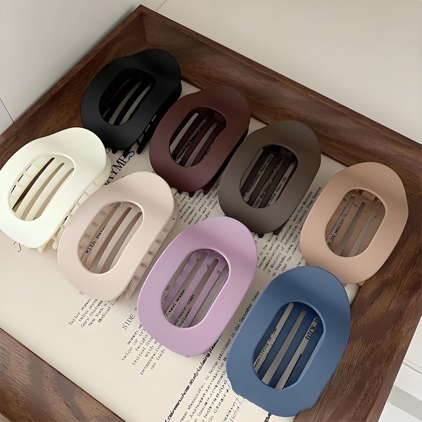 Simple Elegant Duckbill Hair Clip for Women Girls – Non-Slip Flat Beak Hair Clips for Thick Thin Hair – Strong Hold Minimalist Style Hair Accessories (3pcs-1)