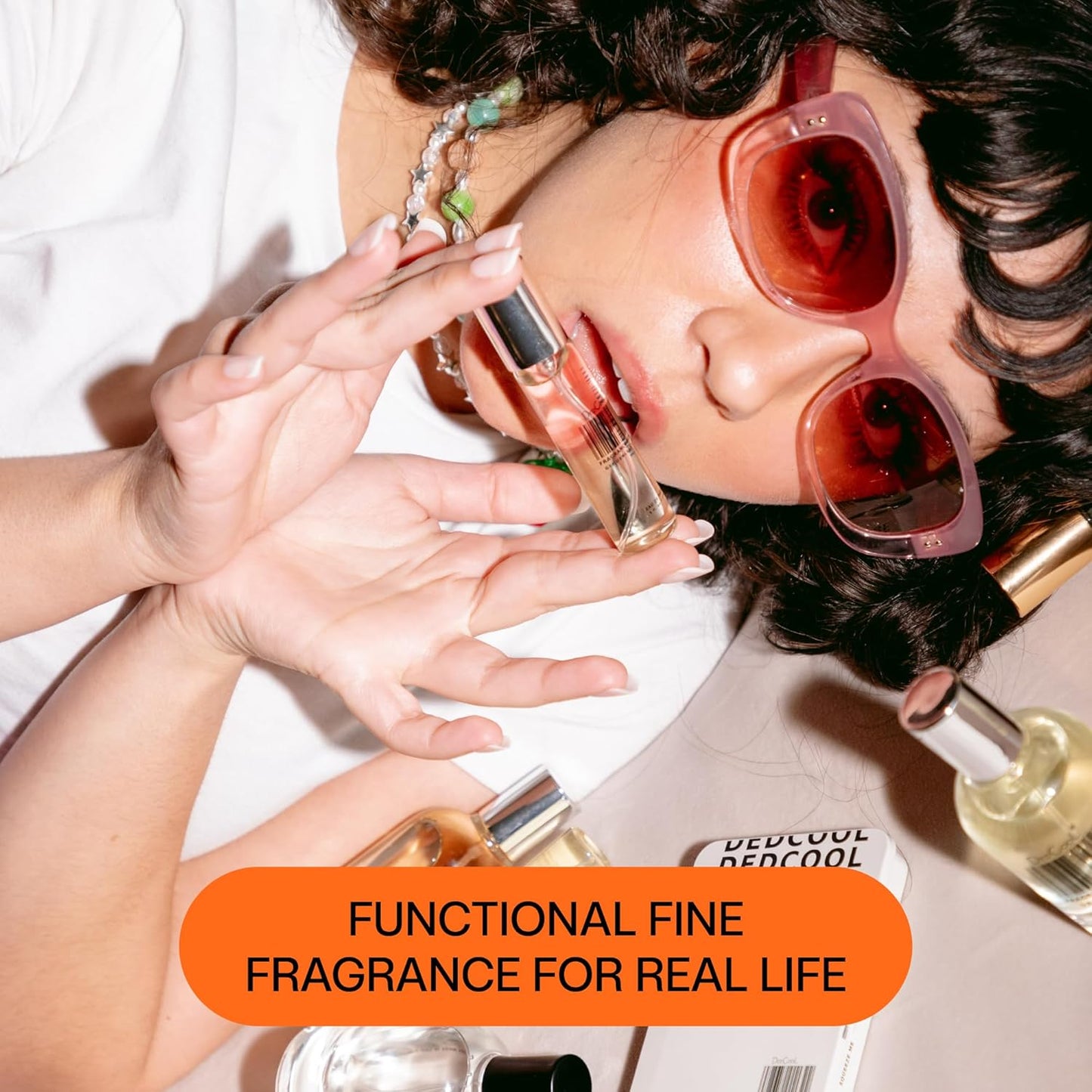 DedCool Eau de Parfum | Milk | Genderless Luxury Fragrance | Clementine, Gardenia, Woods, Amber & Wild Berries | Non-Toxic Vegan | Long-Lasting Perfume for All | Sophisticated Aroma | 15 mL