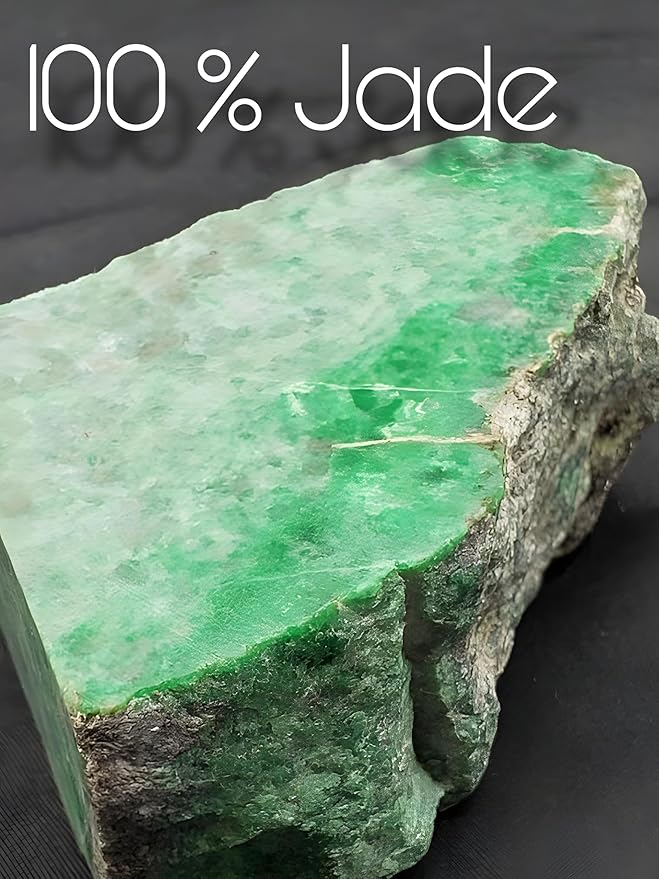 Jade Roller for Face and Gua Sha Facial Tools - Certified Face Roller and GuaSha for Your Skincare Routine - Birmania Jade 100% - Includes Real Jade and Stones, Skin Care Massage