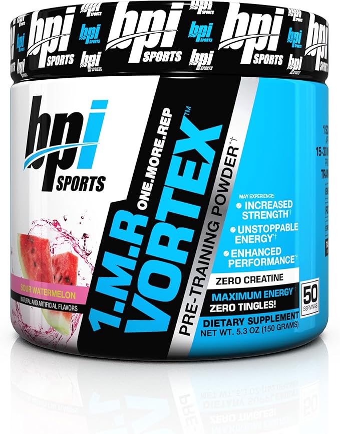 Bpi Sports 1.M.R. Vortex Pre-workout Powder, Sour Watermelon, 5.3 Ounce