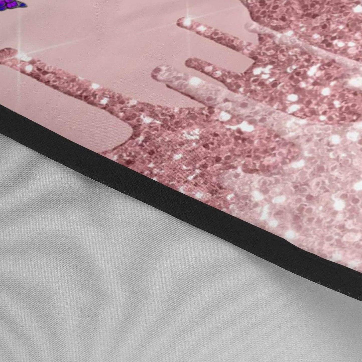 Barber Cape Hello Glitters Gorgeous Eyelash Pink Salon Apron Hair Cutting Cape Barbershop Kits For Women-55''X66''