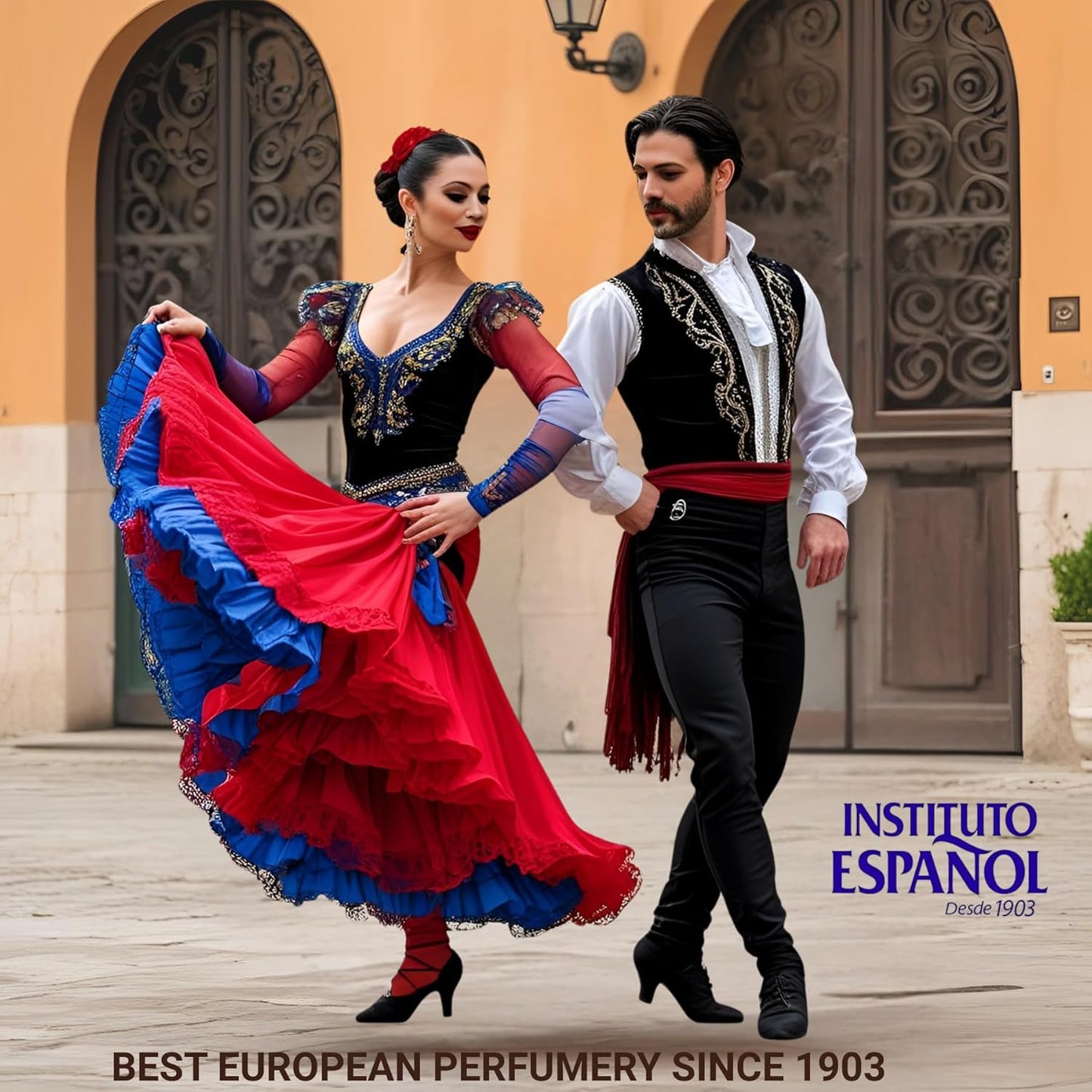 Instituto Español Poseidon Gold Eau de Toilette for Men, Sophisticated and Harmonious Scent for the Modern Man, 150 ml / 5.1 fl oz Spray Bottle, Made in Spain