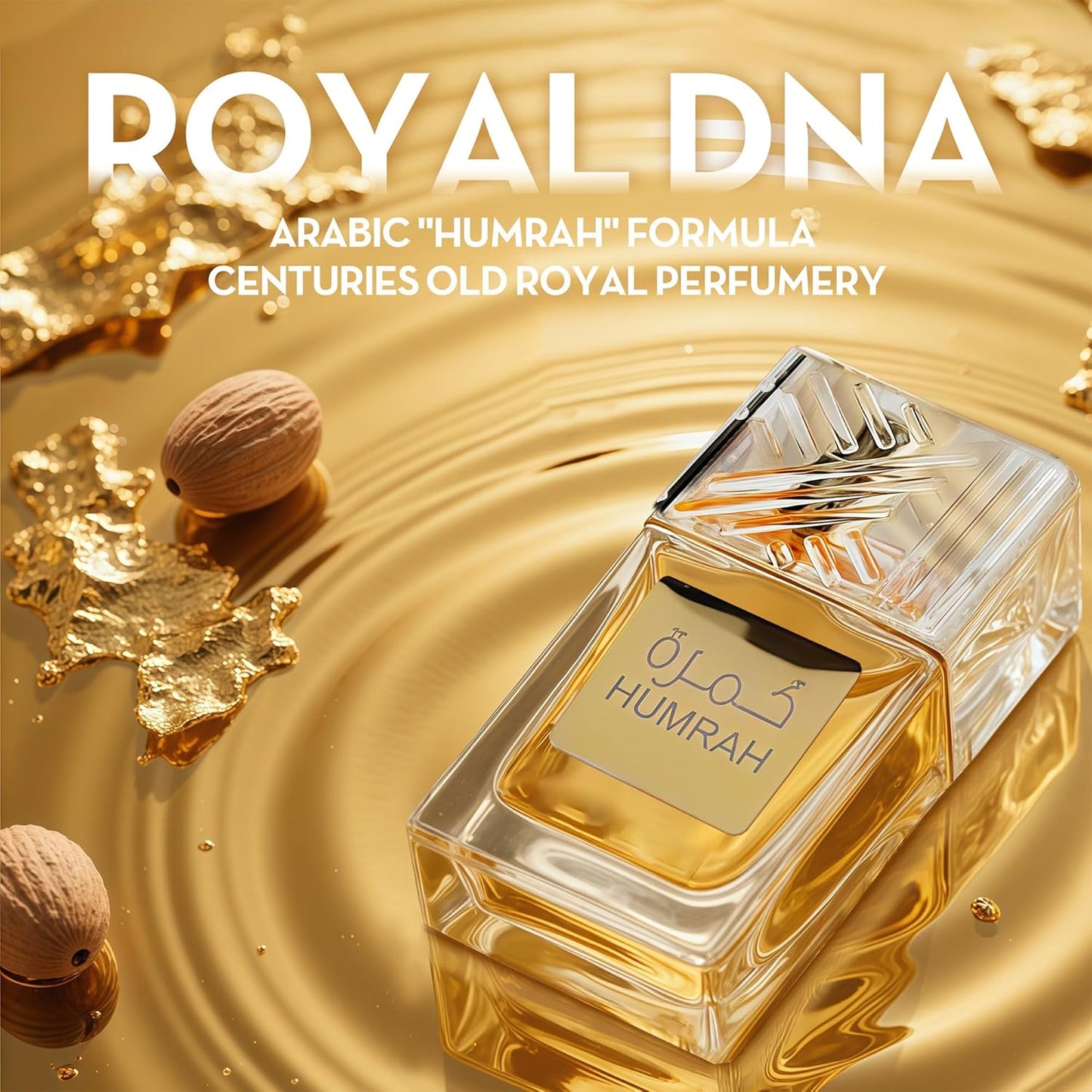 Cologne for Men Humrah 3.4 Fl Oz Eau de Toilette Spray Noted with Bergamot,Lavandin,Orange Blossom,Amber&Vanilla Fragrance Alcohol-Free Luxury Men's Perfume for Daily Use