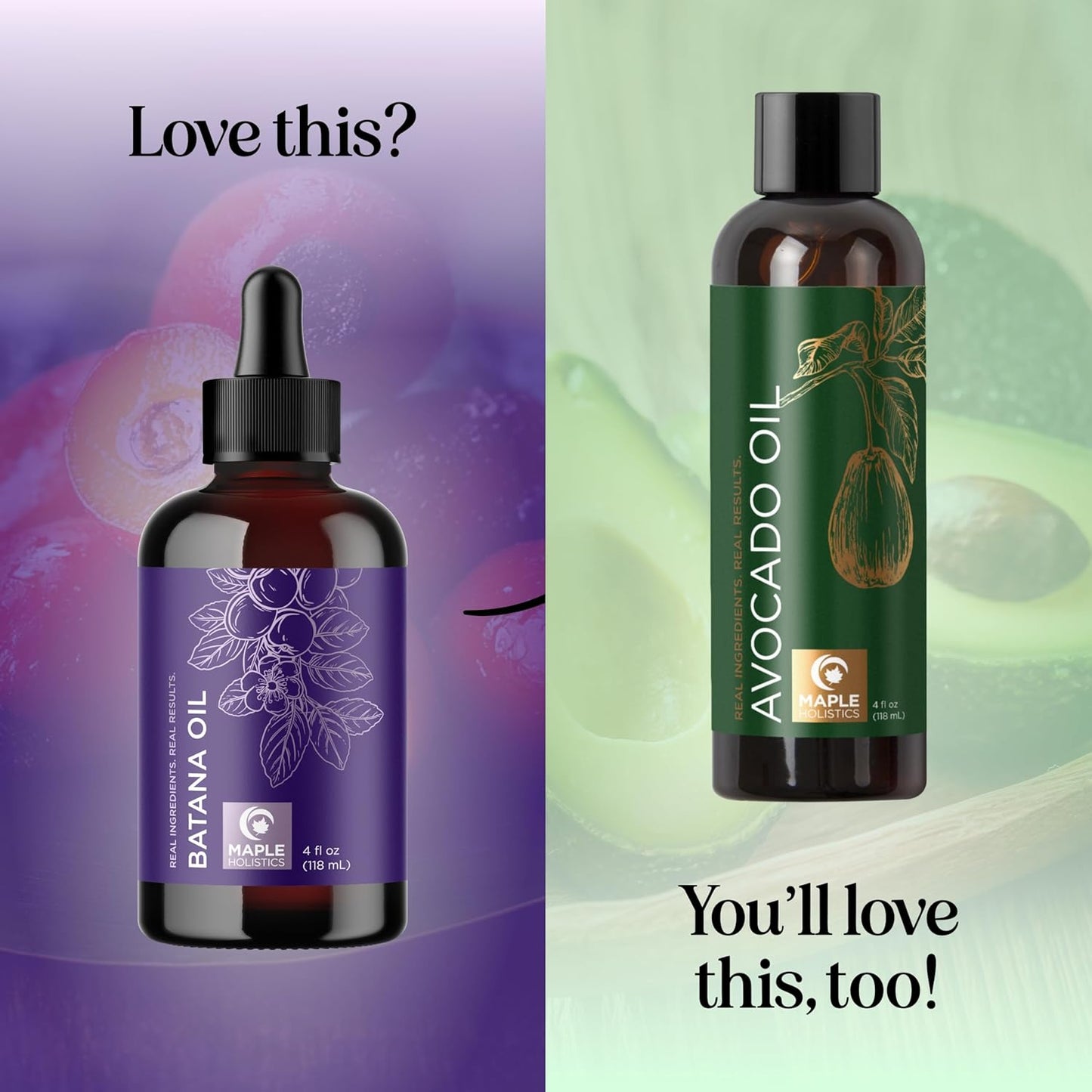 Pure Batana Oil for Hair Growth - Cold Pressed Unrefined Batana Oil for Hair Skin & Nails - Moisturizes & Nourishes to Support Radiance - Vegan Non-GMO Hexane Free Dermatologist Tested (4 Fl Oz)