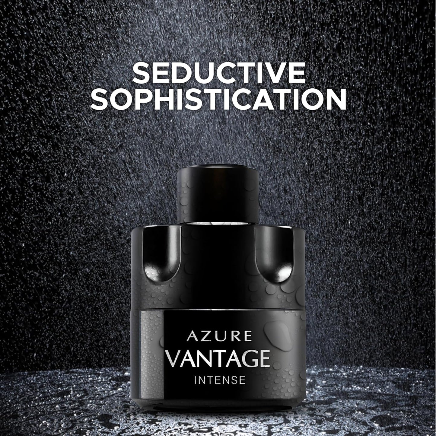 Men's Cologne Eau De Toilette EDT Spray Azure Vantage Intense 3.4 Fluid Ounce