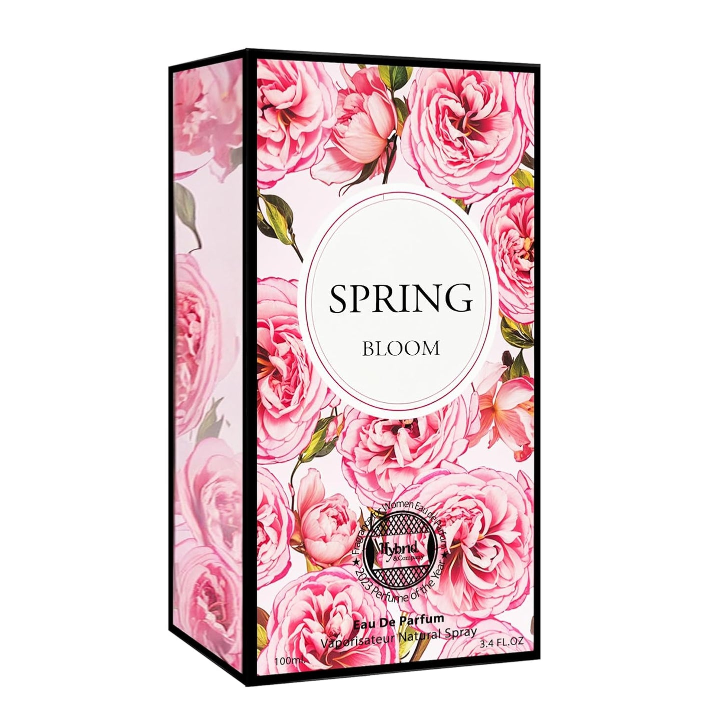 Hybrid & Company Spring Bloom For Women Eau De Parfume Pour Femme Natural Spray 3.4FL.OZ