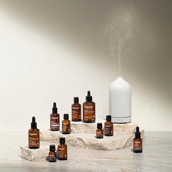 Cliganic Organic Rosehip Seed Oil for Face, 100% Pure | Natural Cold Pressed Unrefined Non-GMO | Carrier Oil for Skin, Hair & Nails (Packaging May Vary)