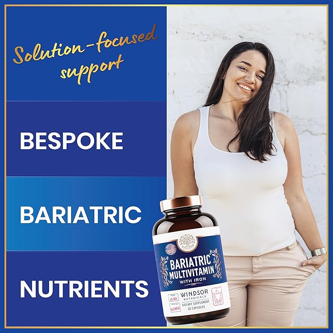 Bariatric Multivitamin with Iron 45mg Iron 30 Caps