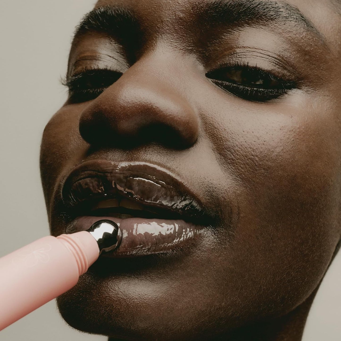 SWEET JULY SKIN Lip Treatment - Hydrating & Plumping Lip Balm with a Lip Peptide and Antioxidant Fruit Oils, Smooths & Softens, Vegan, Clean, 0.5 oz (Essential)