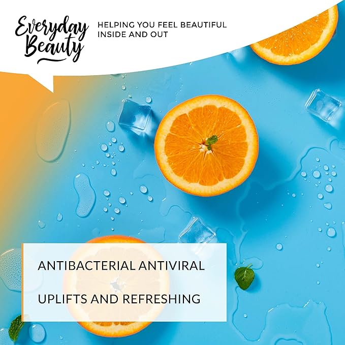 Orange Blossom Water Facial Toner - All Natural Hydrating Spray Mist for Face and Hair - 100% All Natural Orange Blossom Water Hydrosol 4oz with Fine Mist Cap